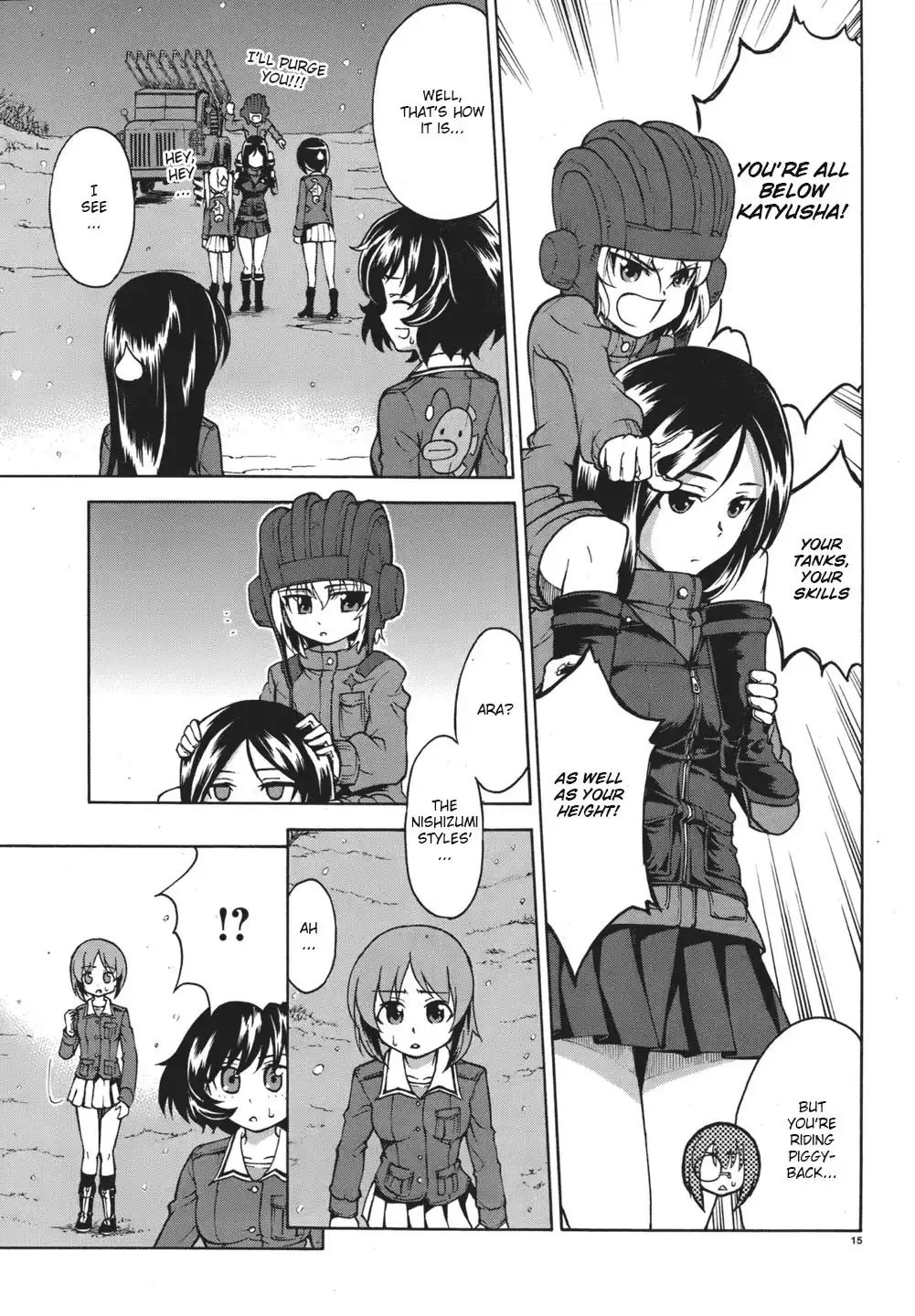 Girls ANDamp; Panzer Chapter 11 15